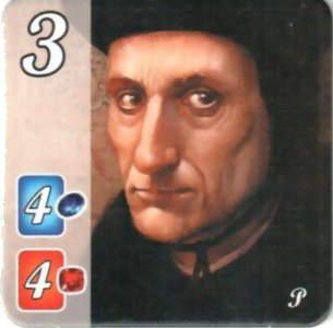Splendor - Tuile Noble Guillaume Budé