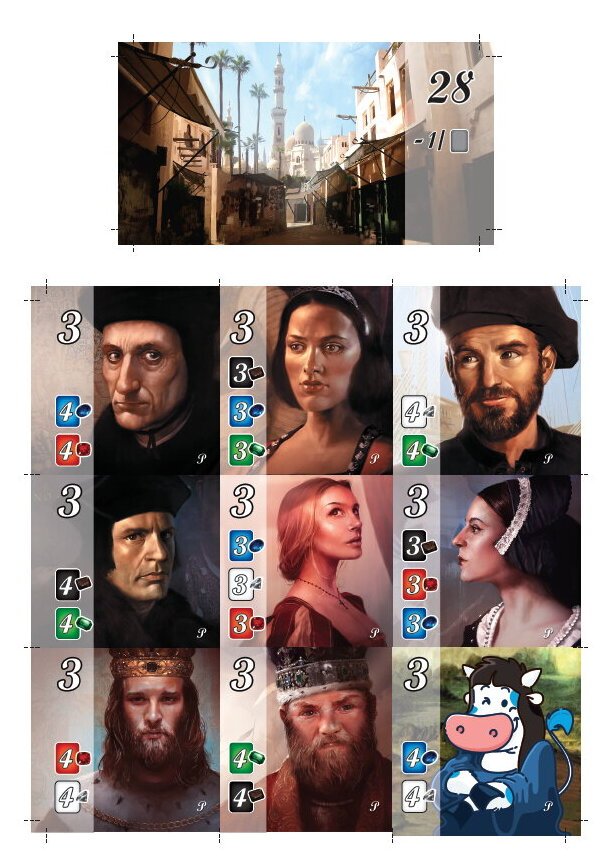Splendor - Tuiles Nobles