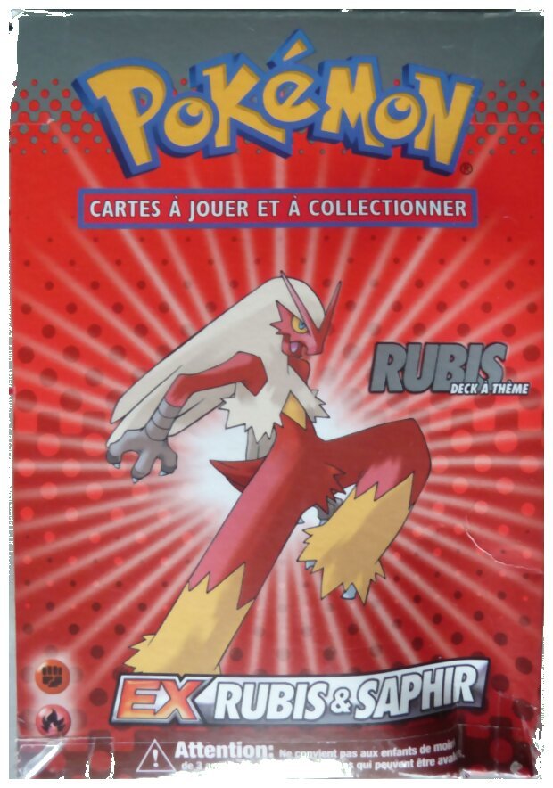 Pokémon JCC - Deck à thème - Rubis - Rubis & Saphir