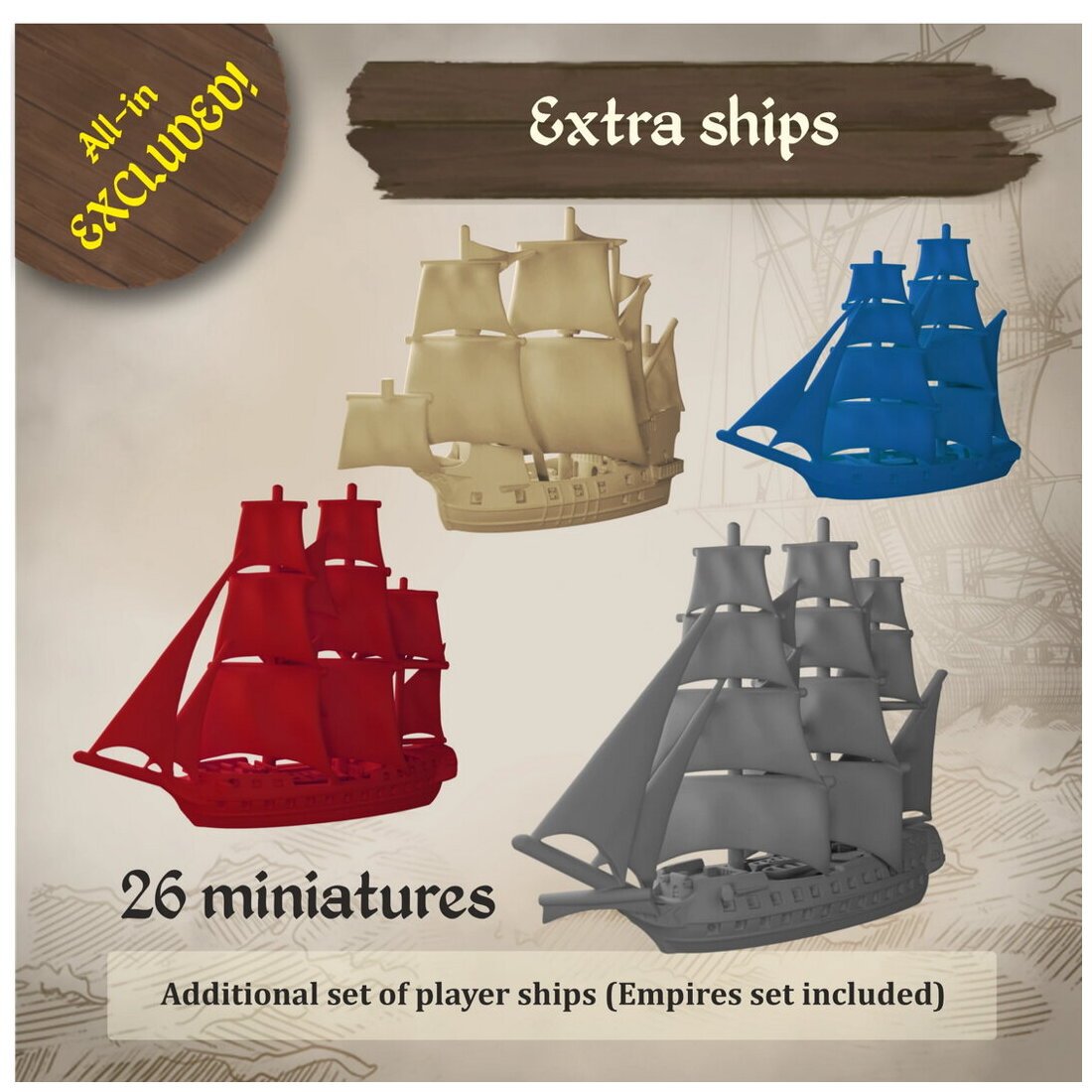 Misty Waters - Extra Ships
