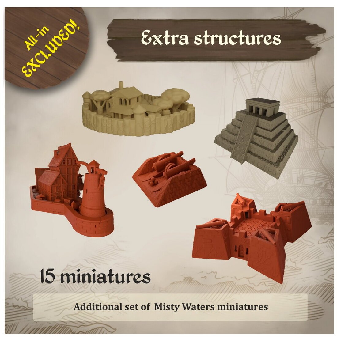 Misty Waters - Extra Structures