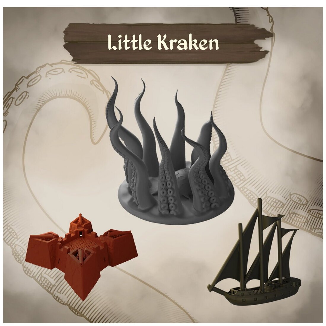 Misty Waters - Little Kraken