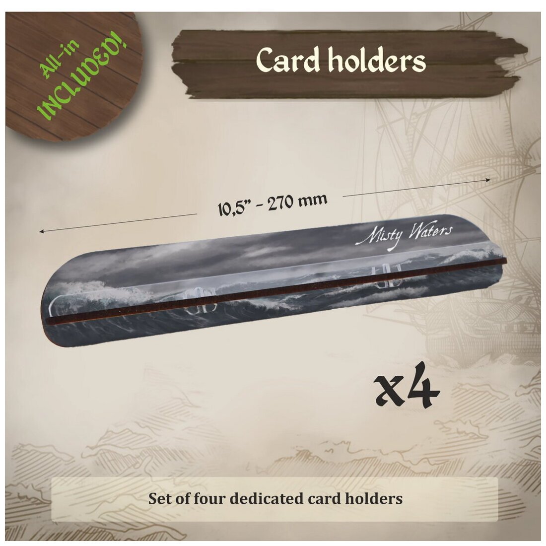 Misty Waters - Card holders