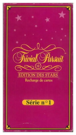 Trivial Pursuit - Edition Des Stars - Recharge de cartes - Série n°1