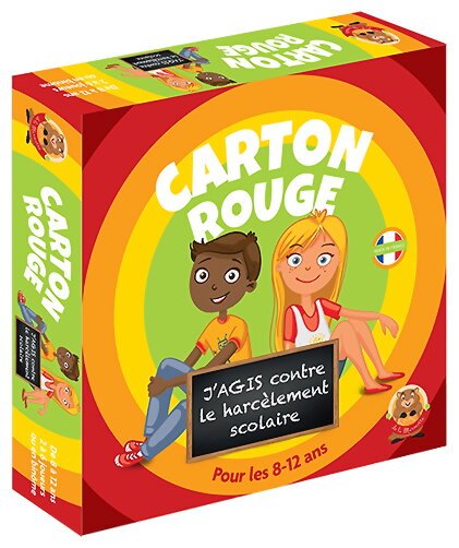 Carton Rouge - J'Agis Contre Le Harcèlement Scolaire