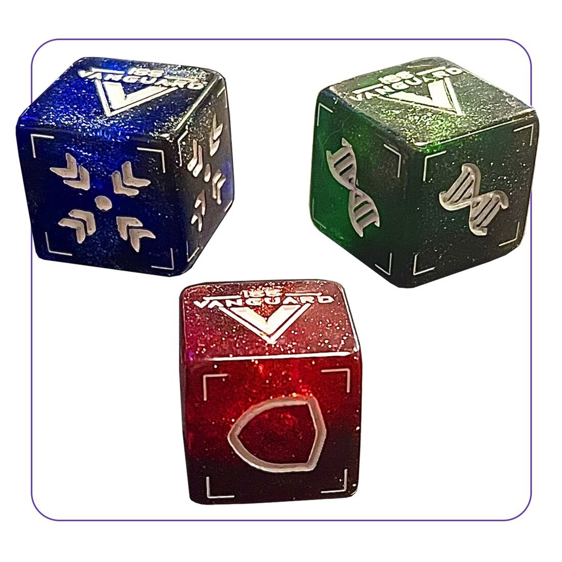 ISS Vanguard - Upgraded Dice Set