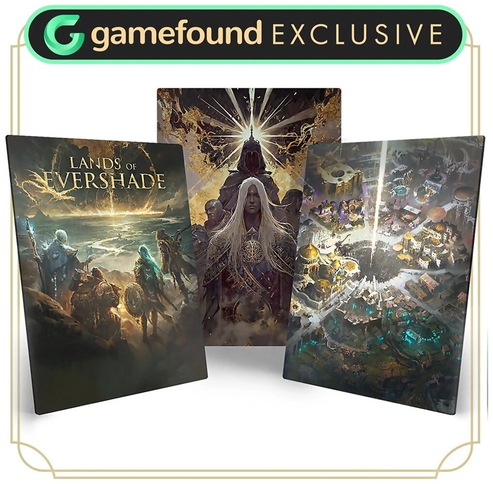 Lands Of Evershade - Three Metal Posters