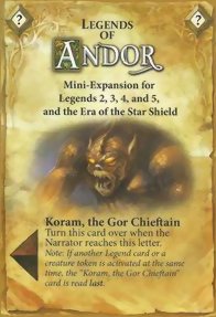 Andor - Koram, Chef des Gors