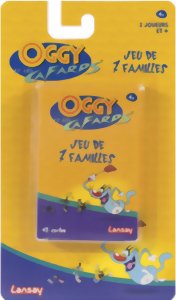 Jeu de 7 familles - Oggy et les cafards