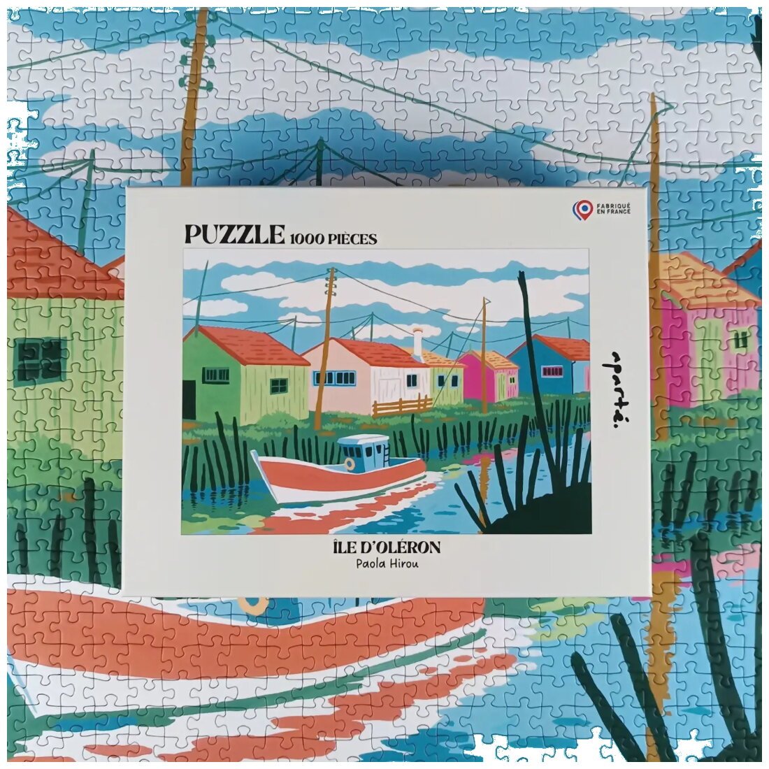Puzzle - Île D'oléron - 1000 Pièces