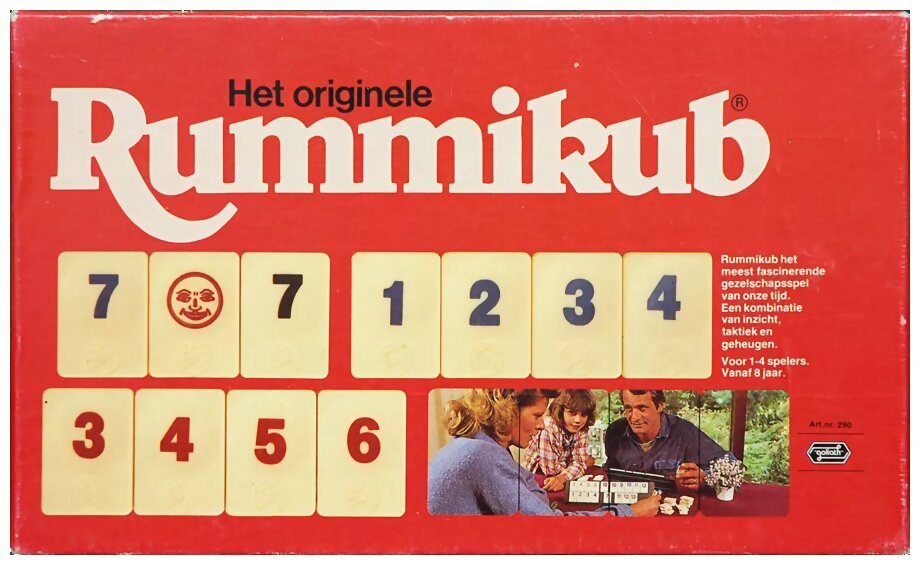 Het originele Rummikub
