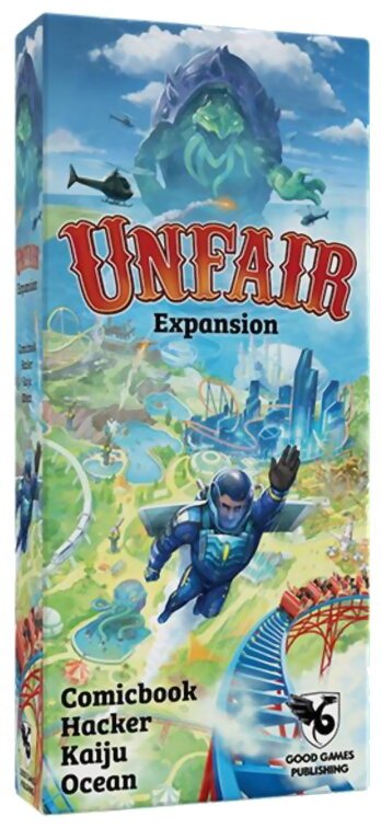 Unfair - Comicbook, Hacker, Kaiju, Ocean