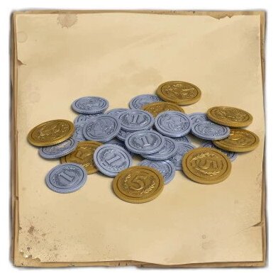 Bone Wars - Metal Coins