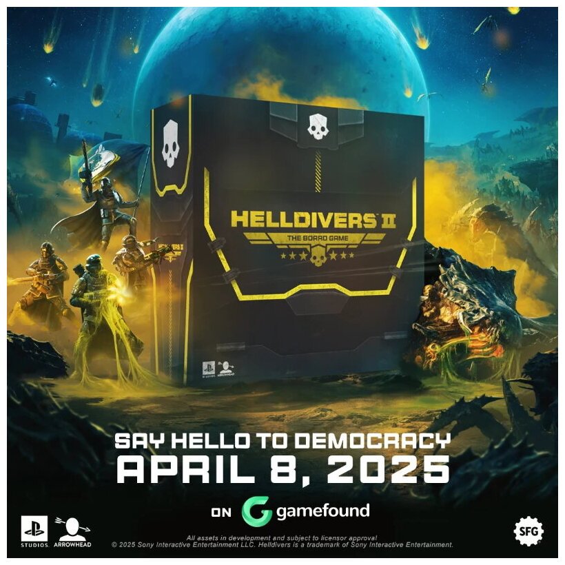 Helldivers 2 -The Board Game
