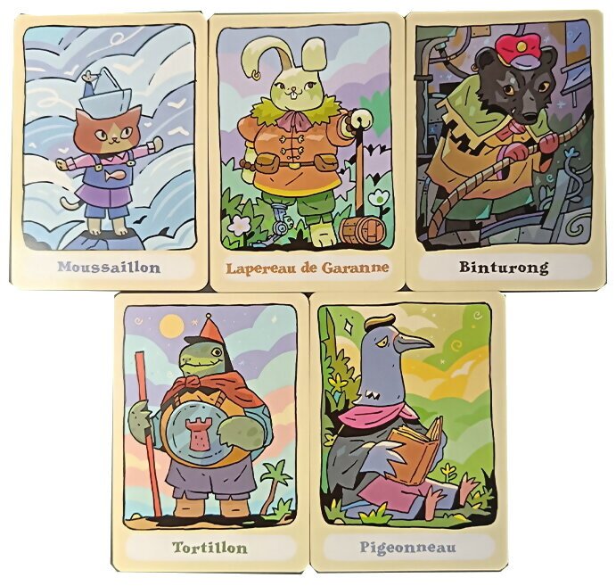 Donjons & Chatons - 5 Cartes D'enfance Bonus