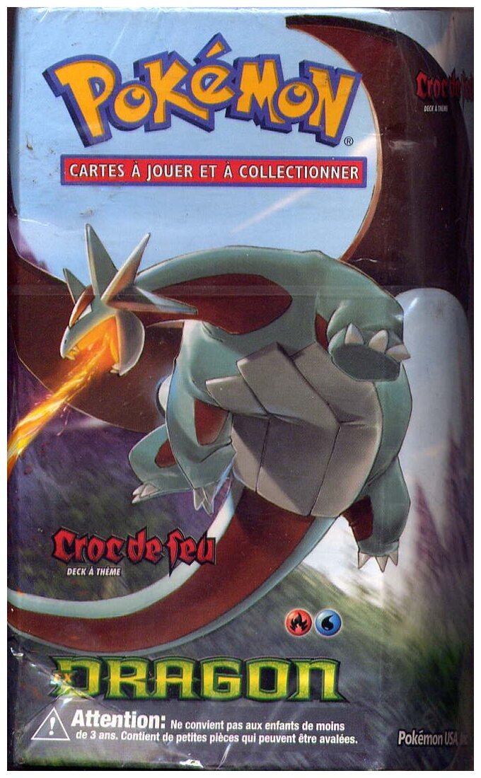 Pokémon JCC - Deck à thème - Croc De Feu - Dragon