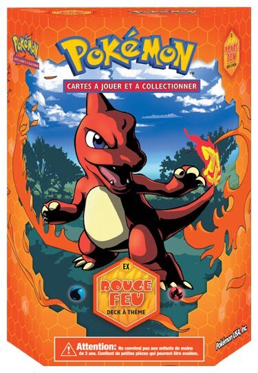Pokémon JCC - Deck à thème - Rouge Feu - Rouge Feu & Vert Feuille