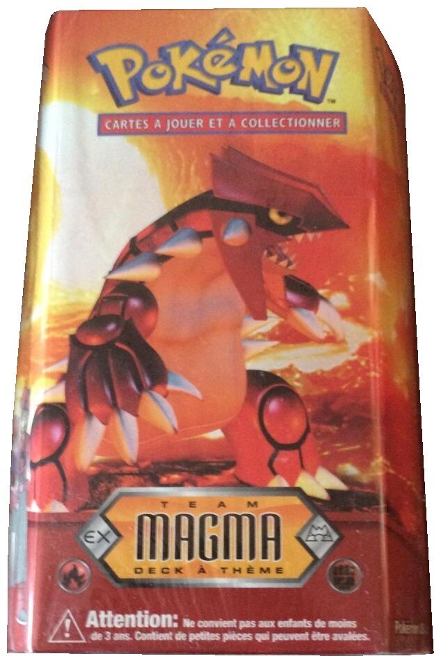 Pokémon JCC - Deck à thème - Team Magma - Team Magma VS Team Aqua