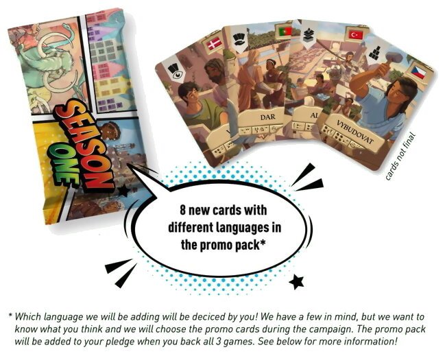 Amsterdam Board Game Design - Season 1 Promo Pack