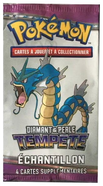 Pokémon JCC - Booster - Tempête - Échantillon