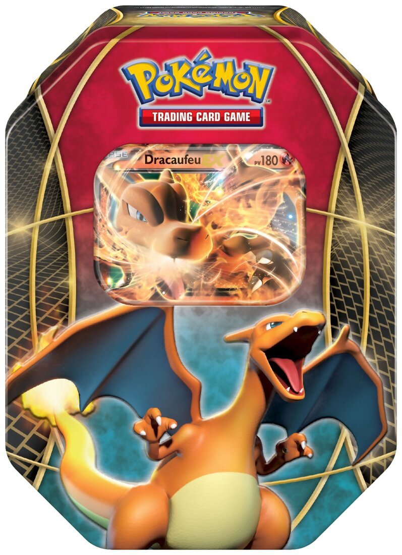 Pokémon JCC - Boîte  - Dracaufeu-EX - Trio Puissance EX