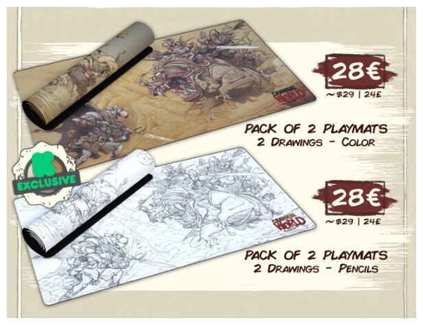 Cannibal World - Playmat