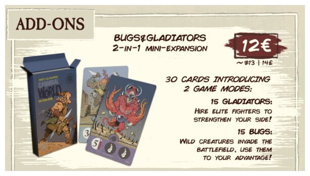 Cannibal World - Bugs And Gladiators