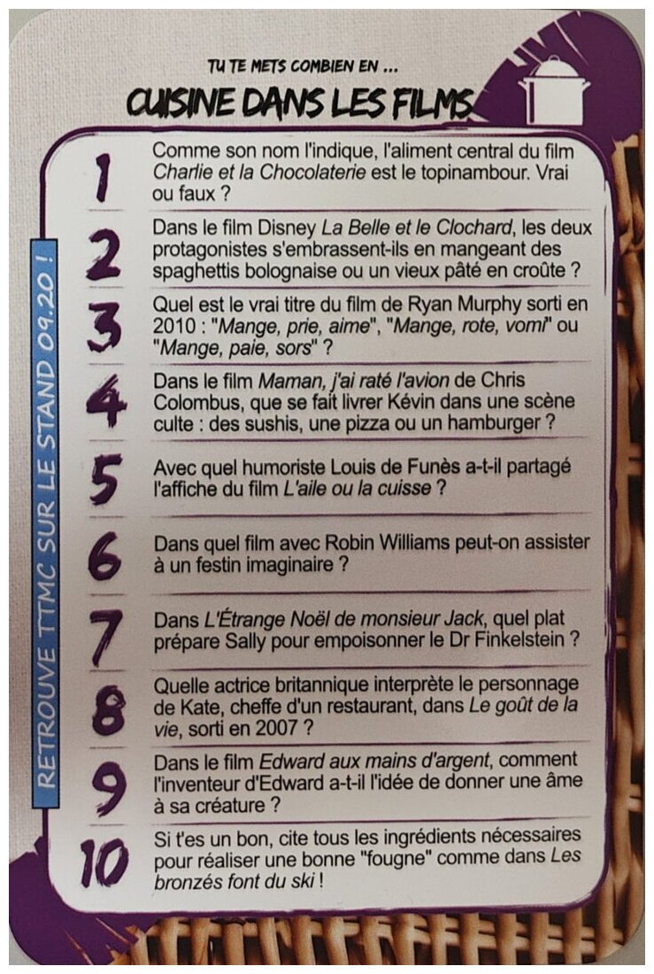 TTMC - Bonne Bouffe -  Cuisine Dans Les Films