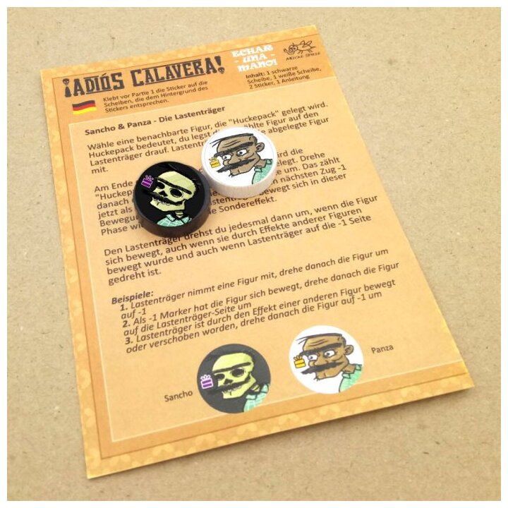¡Adiós Calavera! - Character Expansion Echar - una - mano!