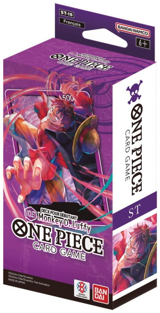 One Piece Card Game - Deck pour débutant - Monkey D. Luffy
