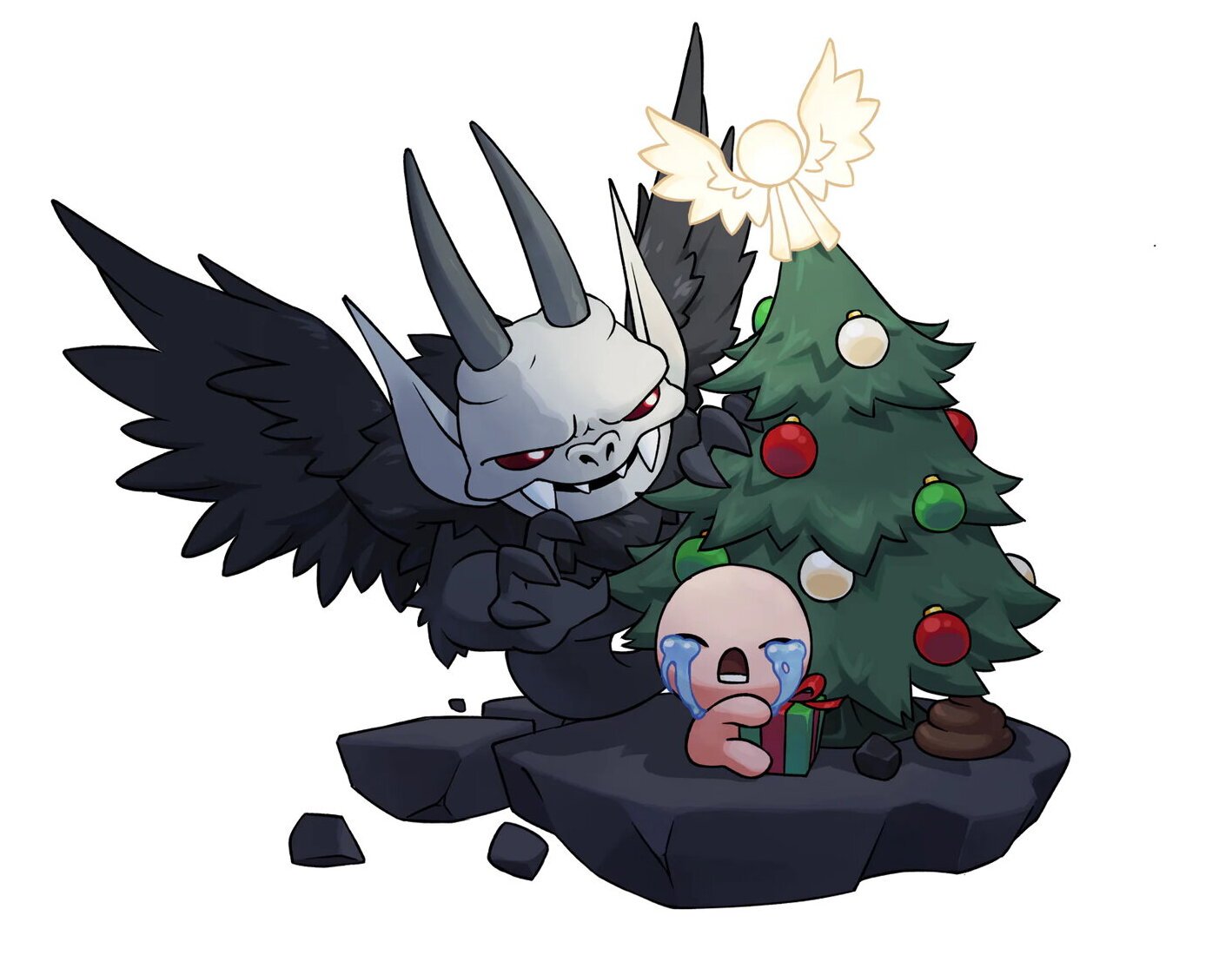 The Binding Of Isaac Four Souls - Challenge How The Krampus Stole Christmas