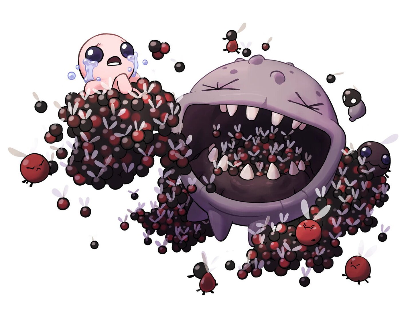 The Binding Of Isaac Four Souls - Challenge Lord Of The Flies