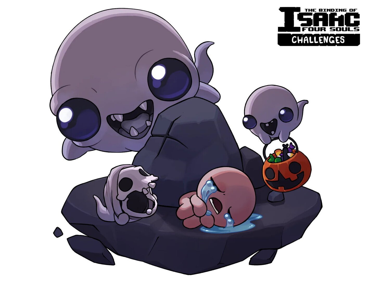 The Binding Of Isaac Four Souls - Challenge Trick Or Treat