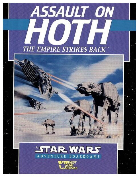 Assault on Hoth - The empire strikes back - Star Wars adventure boardgame