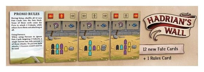 Hadrian's Wall - 12 New Fate Cards