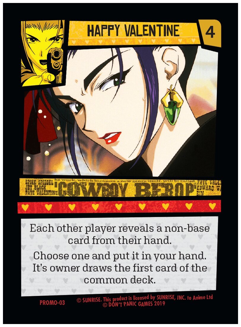 Cowboy Bebop : Space Serenade – Happy Valentine - Promo Card