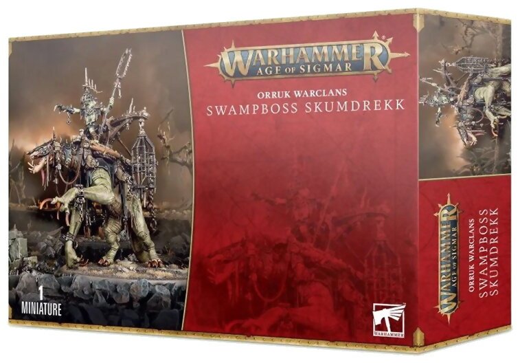 Age Of Sigmar - Swampboss Skumdrekk - Orruk Warclans