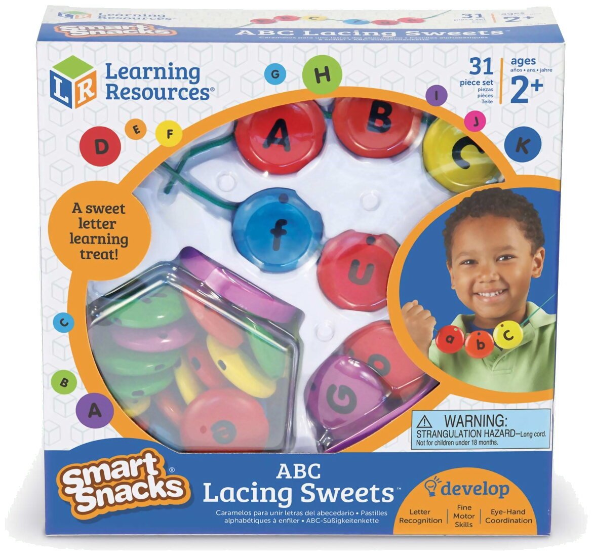 ABC Lacing Sweets - Pastilles Alphabétiques à Enfiler