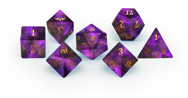 Disque-Monde - Aventures à Ankh-Morpork - Set de dés Octarine