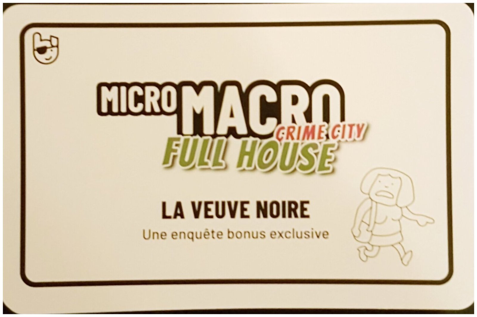 MicroMacro Crime City - Full House - La veuve noire