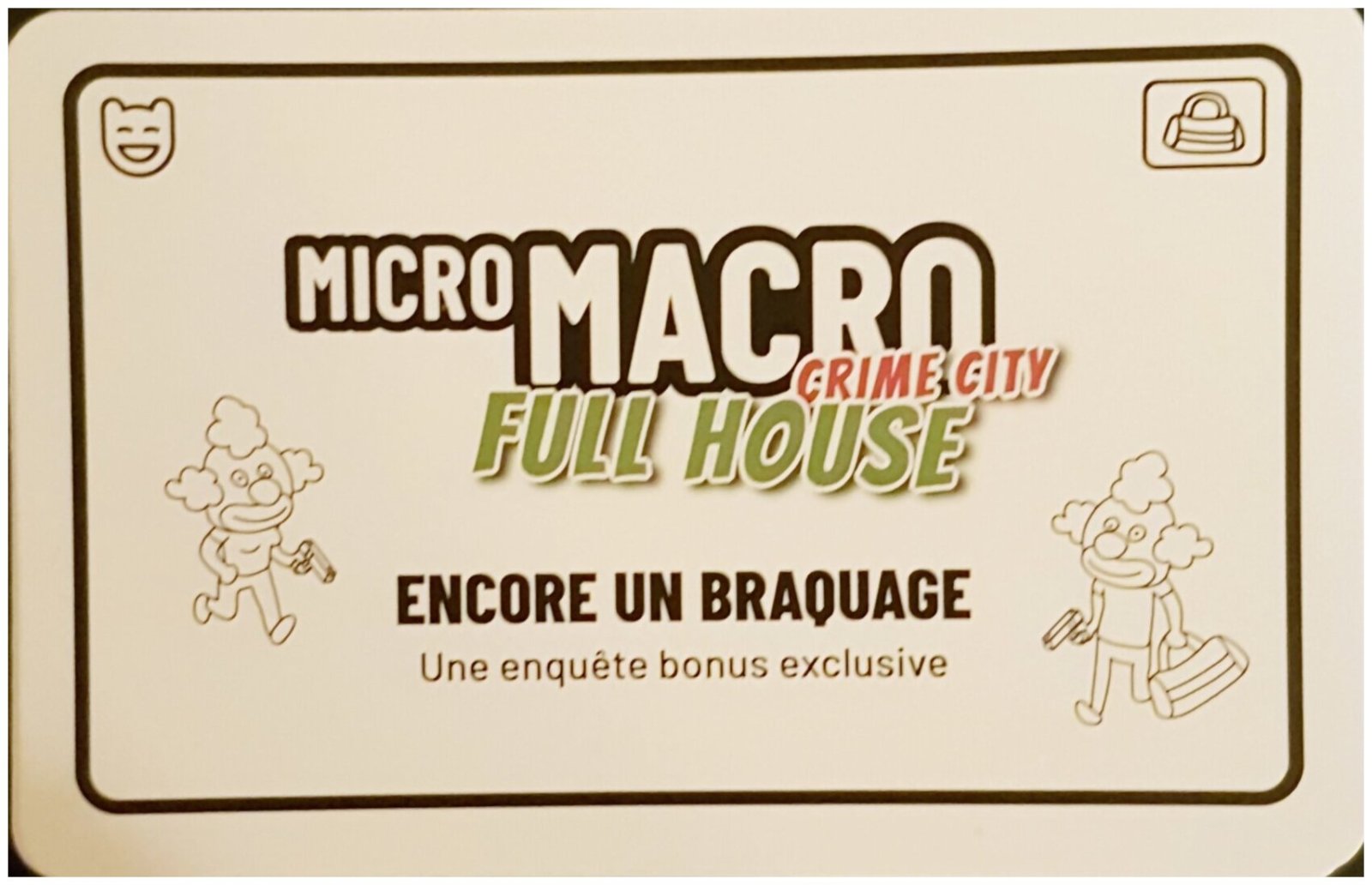 MicroMacro Crime City - Full House - Encore un braquage