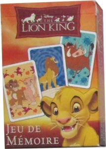 Jeu de mémoire - The lion king