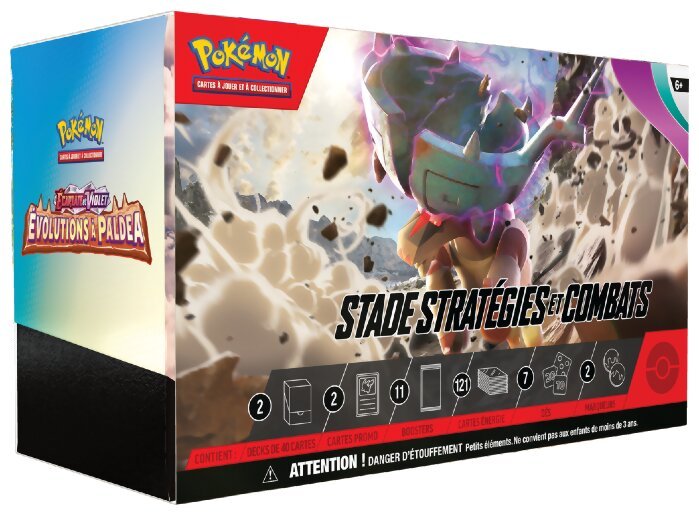 Pokémon JCC - Stades Stratégies et combats - Évolutions à Paldéa