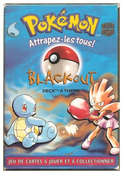 Pokémon JCC - Deck à thème - Blackout - Set de Base