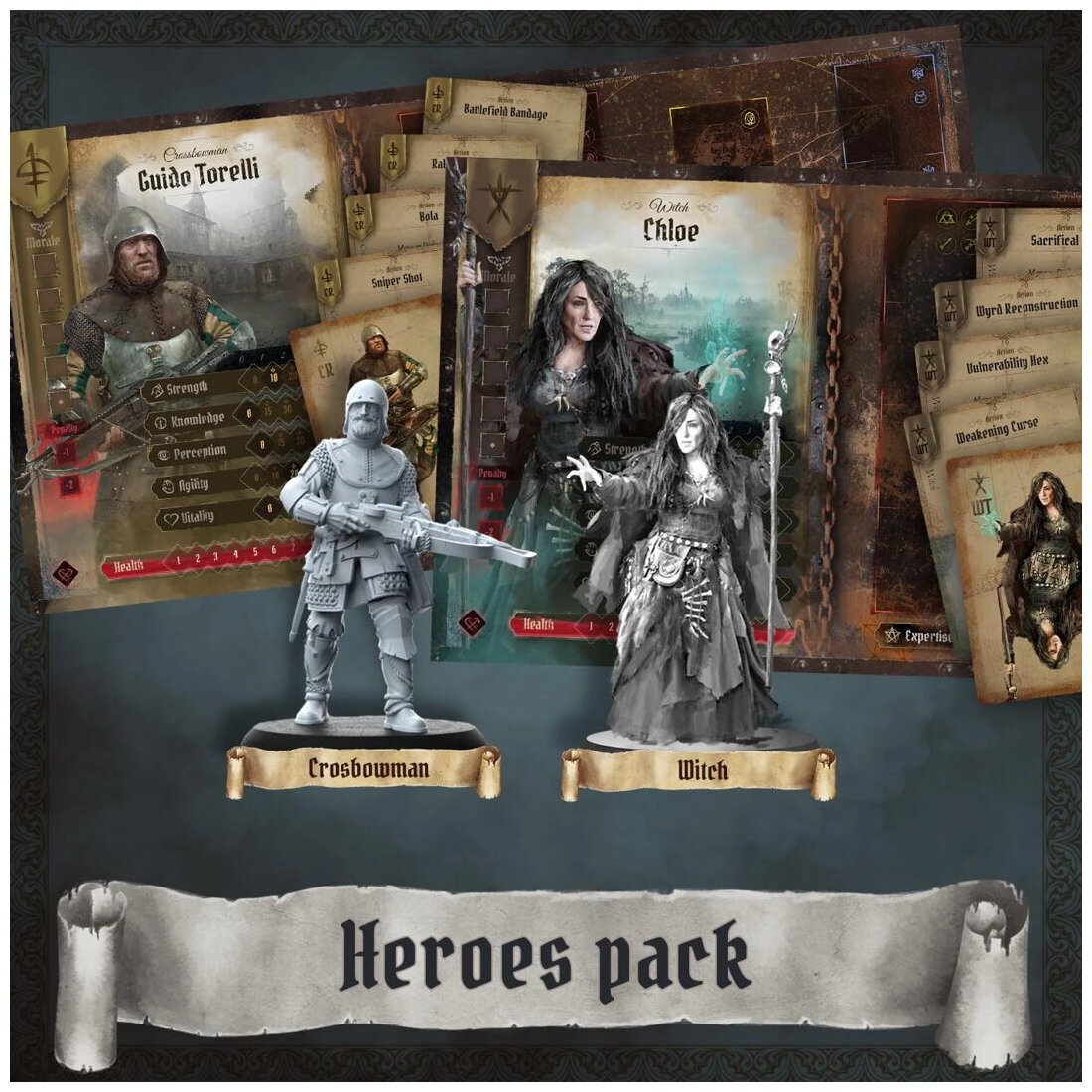 The Hunters A. D. 1492 - Heroes Set 1