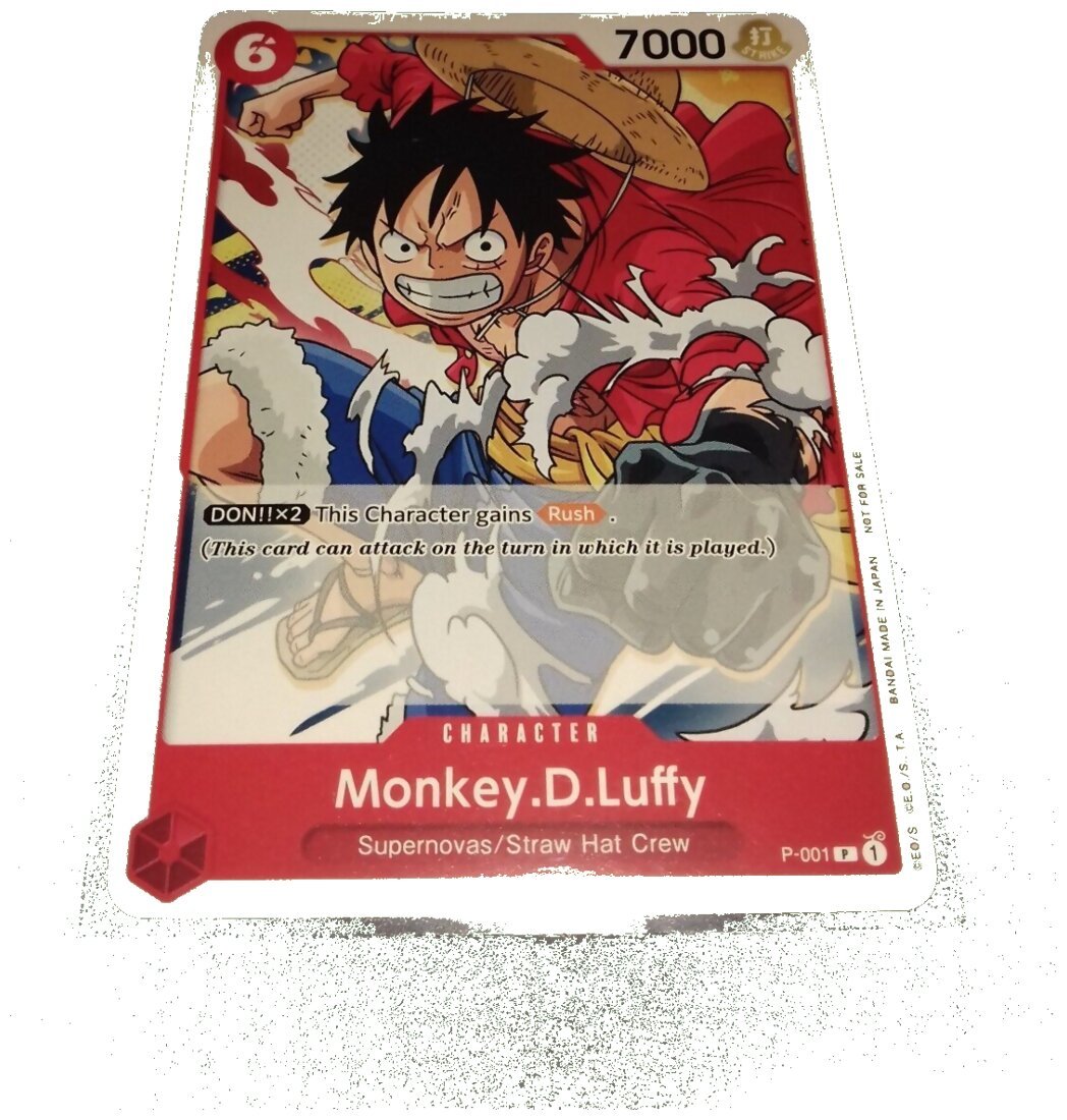 One Piece Card Game - Promo Card - Monkey.D.Luffy