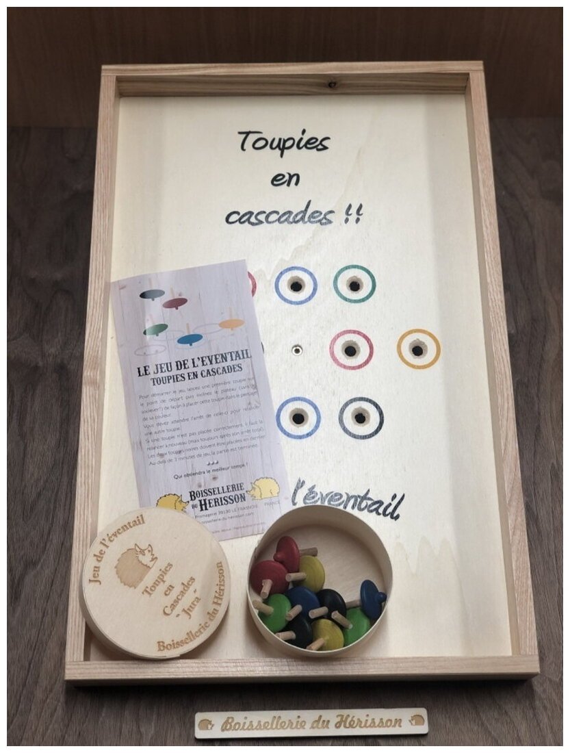Le Jeu De L'éventail - Toupies En Cascade !!