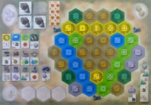 The Castles Of Burgundy - Monastery Boards