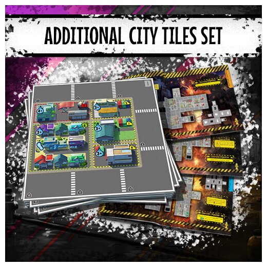 Firefighters On Duty - Additional City Tiles Set