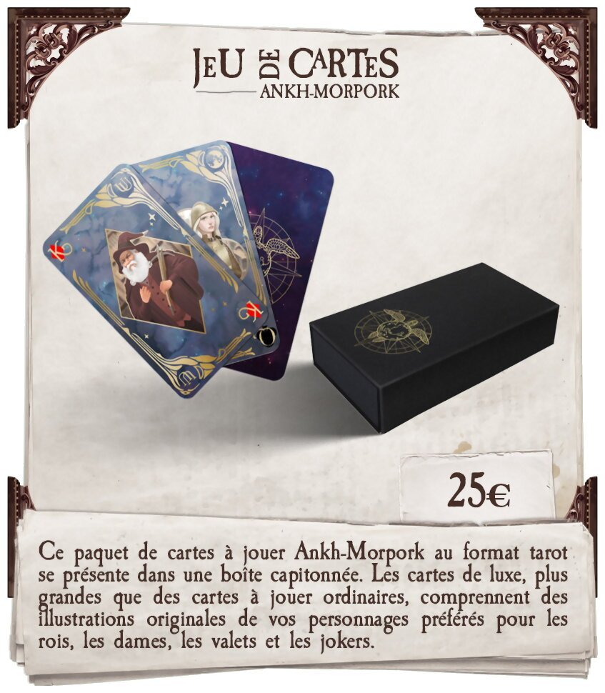 Disque-Monde - Aventures à Ankh-Morpork - Jeu de cartes